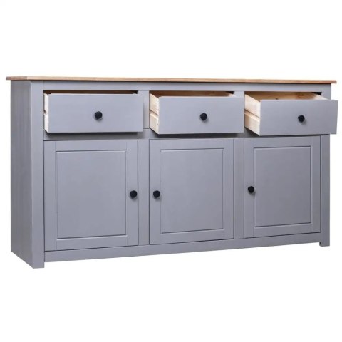 KOMODA vidaXL 135 x 40 x 80cm odcienie szarości matowe KOMODA vidaXL 135 x 40 x 80cm odcienie szarości matowe