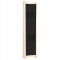 PARAWAN 5-panelowy, czarny, 200 x 170 x 4 cm, tkanina vidaXL