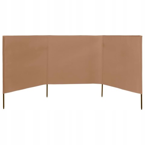 PARAWAN VidaXL beże i brązy 400 cm x 4 m x 110 cm PARAWAN VidaXL beże i brązy 400 cm x 4 m x 110 cm