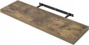 Półka pływająca wisząca płyta MDF Woltu 90 x 23 cm dąb rustykalny