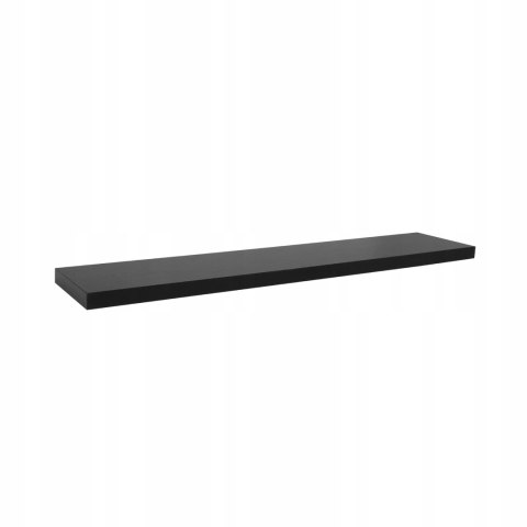 Półka wisząca ścienna MDF eSituro 40 x 15 cm czarny Półka wisząca ścienna MDF eSituro 40 x 15 cm czarny