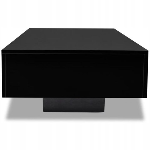 STOLIK KAWOWY vidaXL prostokątny 115 x 55 x 31 cm czarny STOLIK KAWOWY vidaXL prostokątny 115 x 55 x 31 cm czarny