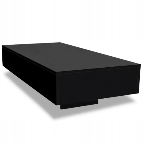 STOLIK KAWOWY vidaXL prostokątny 115 x 55 x 31 cm czarny STOLIK KAWOWY vidaXL prostokątny 115 x 55 x 31 cm czarny