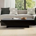 STOLIK KAWOWY vidaXL prostokątny 115 x 55 x 31 cm czarny