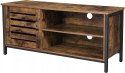 Szafka KOMODA RTV stojąca Songmics 110 x 50 x 40 cm RUSTYKALNY BRĄZ