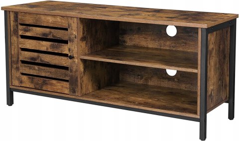 Szafka KOMODA RTV stojąca Songmics 110 x 50 x 40 cm RUSTYKALNY BRĄZ Szafka KOMODA RTV stojąca Songmics 110 x 50 x 40 cm RUSTYKALNY BRĄZ