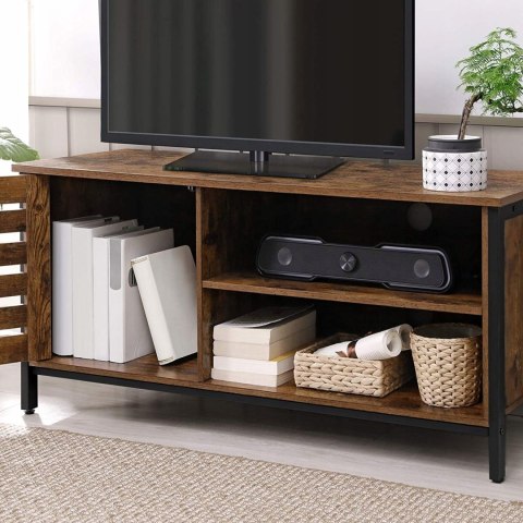 Szafka KOMODA RTV stojąca Songmics 110 x 50 x 40 cm RUSTYKALNY BRĄZ Szafka KOMODA RTV stojąca Songmics 110 x 50 x 40 cm RUSTYKALNY BRĄZ