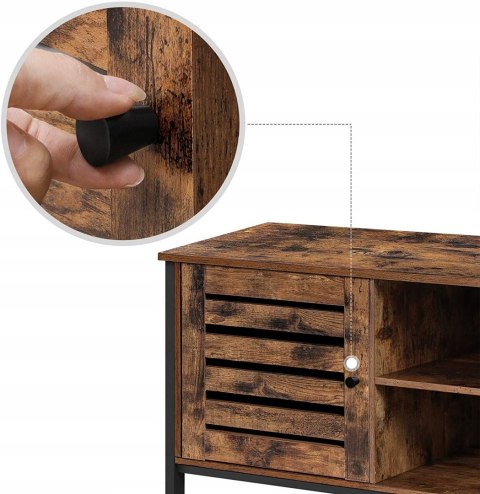Szafka KOMODA RTV stojąca Songmics 110 x 50 x 40 cm RUSTYKALNY BRĄZ Szafka KOMODA RTV stojąca Songmics 110 x 50 x 40 cm RUSTYKALNY BRĄZ