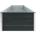 VidaXL PODWYŻSZONA DONICA z galwanizowanej stali 480x80x45 cm antracyt