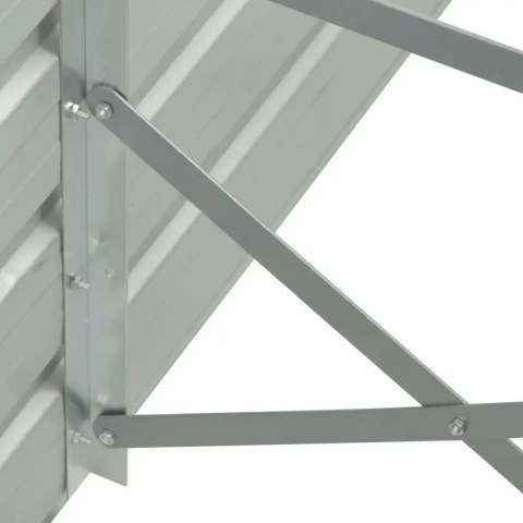 VidaXL PODWYŻSZONA DONICA z galwanizowanej stali 480x80x45 cm antracyt VidaXL PODWYŻSZONA DONICA z galwanizowanej stali 480x80x45 cm antracyt