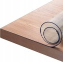 MATA WODOODPORNA na stół biurko gamingowe 2mm PCV przeźroczysta 120cm x70cm