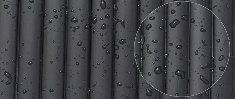 Mata siatka osłona maskująca ochronna z PVC 500x80 balkon płot Woltu szara Mata siatka osłona maskująca ochronna z PVC 500x80 balkon płot Woltu szara