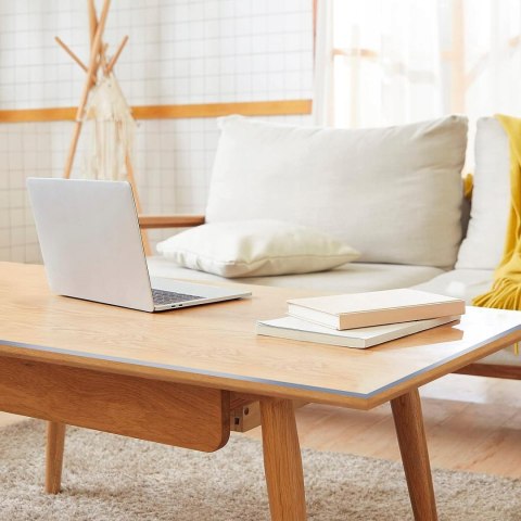 Obrus mata na Stół kuchenny wodoszczelny bezbarwny 120 x 80 x 0,2 cm