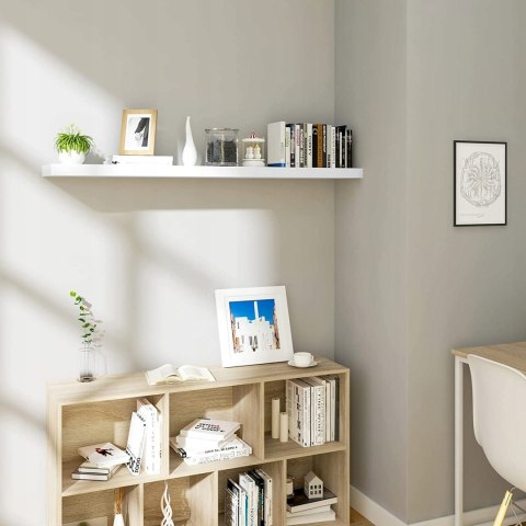 PÓŁKA WISZĄCA płyta MDF Woltu 80 x 22,9 cm biały PÓŁKA WISZĄCA płyta MDF Woltu 80 x 22,9 cm biały