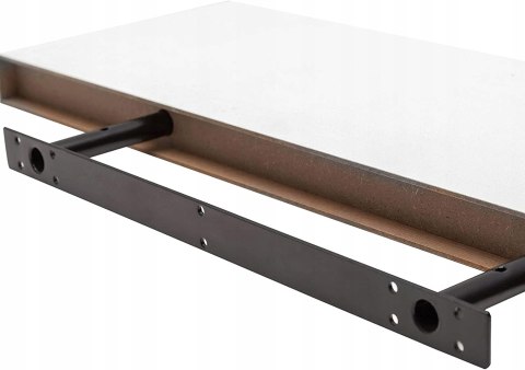 PÓŁKA WISZĄCA płyta MDF Woltu 80 x 22,9 cm biały PÓŁKA WISZĄCA płyta MDF Woltu 80 x 22,9 cm biały