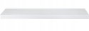 Półka wisząca ścienna płyta MDF eSituro 50 x 22,9 cm biały