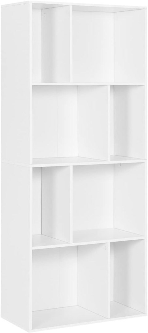 REGAŁ NA KSIĄŻKI 60 x 143,5 x 29 cm biały Woltu REGAŁ NA KSIĄŻKI 60 x 143,5 x 29 cm biały Woltu