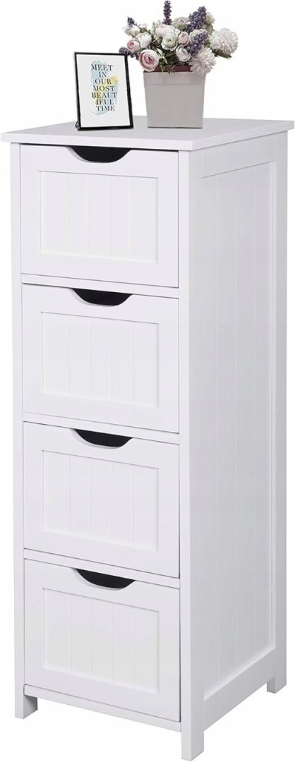 SZAFKA ŁAZIENKOWA słupek 30 cm x 30 cm x 82 cm biały SZAFKA ŁAZIENKOWA słupek 30 cm x 30 cm x 82 cm biały