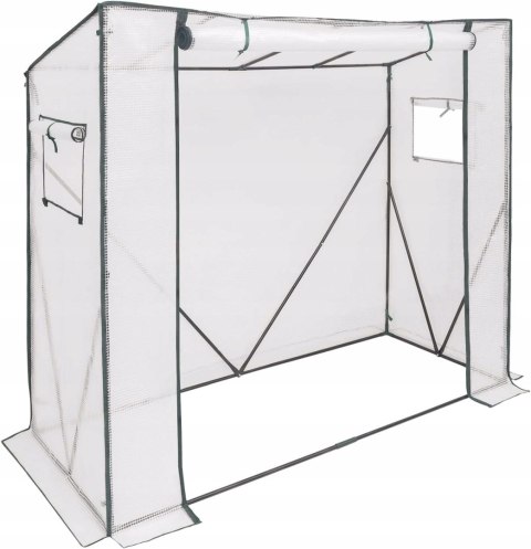 SZKLARNIA FOLIOWA 130 g/m2 półprzezroczysta wodoodporna 200x77x169 cm WOLTU