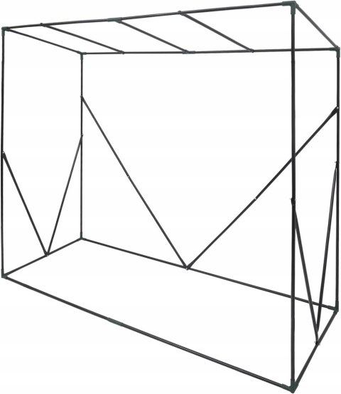SZKLARNIA FOLIOWA 130 g/m2 półprzezroczysta wodoodporna 200x77x169 cm WOLTU