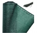 Siatka Maskująca 85 % Solidna 1,5 X 25 m ZIELONA 150 g/m²