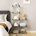 Szafka modułowa 6 pojemników na buty Songmics 93 x 93 x 31 cm biały