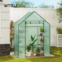 Szklarnia ogrodowa na warzywa W 13 WOLTU PE zielona 143x73x195 cm