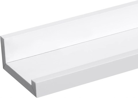 ZESTAW 3 PÓŁEK płyta MDF Woltu 80 x 10 cm biały ZESTAW 3 PÓŁEK płyta MDF Woltu 80 x 10 cm biały