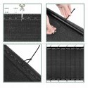 OSŁONA OGRODZENIOWA ekran zaciemniający 1x20 m 280 g/m² HDPE WOLTU