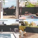 OSŁONA OGRODZENIOWA ekran zaciemniający 1x20 m 280 g/m² HDPE WOLTU
