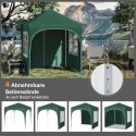 PAWILON OGRODOWY NAMIOT UV 50+ POP UP PE ZIELONY 2 x 2 x 2,4 M OGRÓD WOLTU