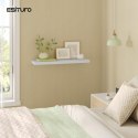 PÓŁKA ŚCIENNA lewitująca płyta MDF eSituro 90 x 23 cm biały