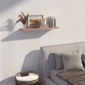 Półka ścienna wisząca pływająca płyta MDF Eugad 50 x 22,9 cm dąb naturalny