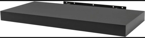 Półka wisząca ścienna płyta MDF Woltu 30 x 22,9 cm Czarne drewno Półka wisząca ścienna płyta MDF Woltu 30 x 22,9 cm Czarne drewno