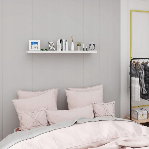 Półka wisząca ścienna pływająca płyta MDF Woltu 22,9 x 3,8 cm biały Półka wisząca ścienna pływająca płyta MDF Woltu 22,9 x 3,8 cm biały