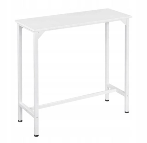 STÓŁ BAROWY wysoki Eugad 40 x 100 x 100cm biały STÓŁ BAROWY wysoki Eugad 40 x 100 x 100cm biały