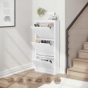 SZAFKA NA BUTY woltu 50 x 106 x 15 cm biały