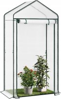 SZKLARNIA FOLIOWA inspekt biały Woltu 100x50x190cm konstrukcja metal