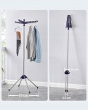 Suszarka wolnostojąca pionowa Songmics 151-182 cm x 29-29 cm RAMIONOWA