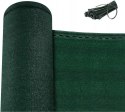 OSŁONA OGRODZENIA mata zacieniająca WOLTU PVC zielona 1,8 x 15 m