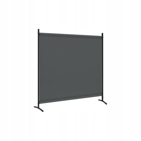 Ścianka Woltu parawan ciemny szary tworzywo sztuczne 180 x 177 x 177cm