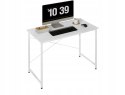 BIURKO stolik komputerowy Woltu 50 x 100 x 75 cm biały