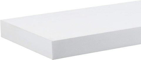Półka ścienna wisząca regał biały 25 x 23 x 4 cm Esituro