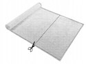 SIATKA OSŁONA Cieniująca Maskująca 1,2 X20 m ANTRACYT 180 g/m² SZARA