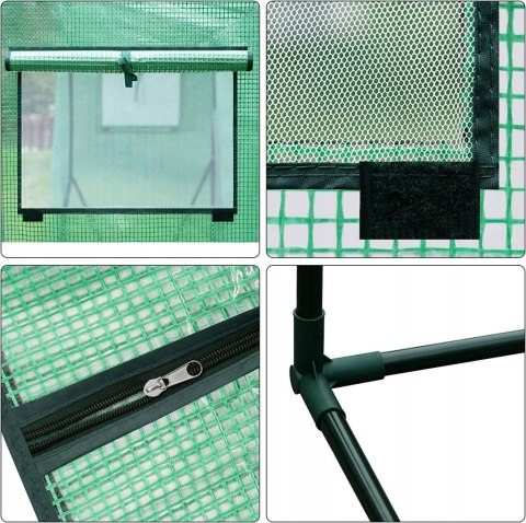 SZKLARNIA FOLIOWA WOLTU z folii 130 g/m, PE półprzezroczysta szklarnia