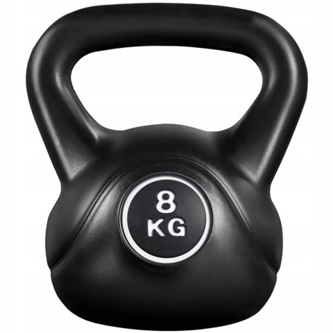 KETTLEBELL HANTEL Yaheetech 8 kg czarny