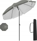 PARASOL OGRODOWY balkonowy 135 x 135 x 175 cm WOLTU ciemnoszary