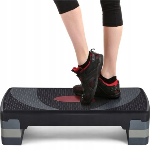 STEPPER PROSTY do aerobiku i ćwiczeń szary yaheetech