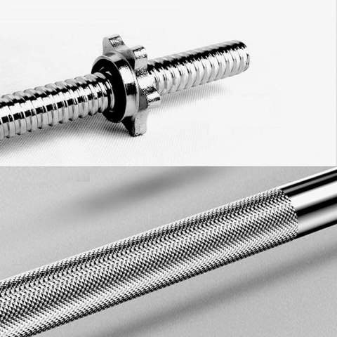 SZTANGA Yaheetech gryf lekko łamany 120 cm / 20 mm 25 kg