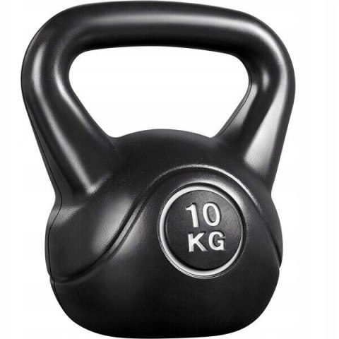 Kettlebelle Yaheetech ciężarek 10 kg czarny